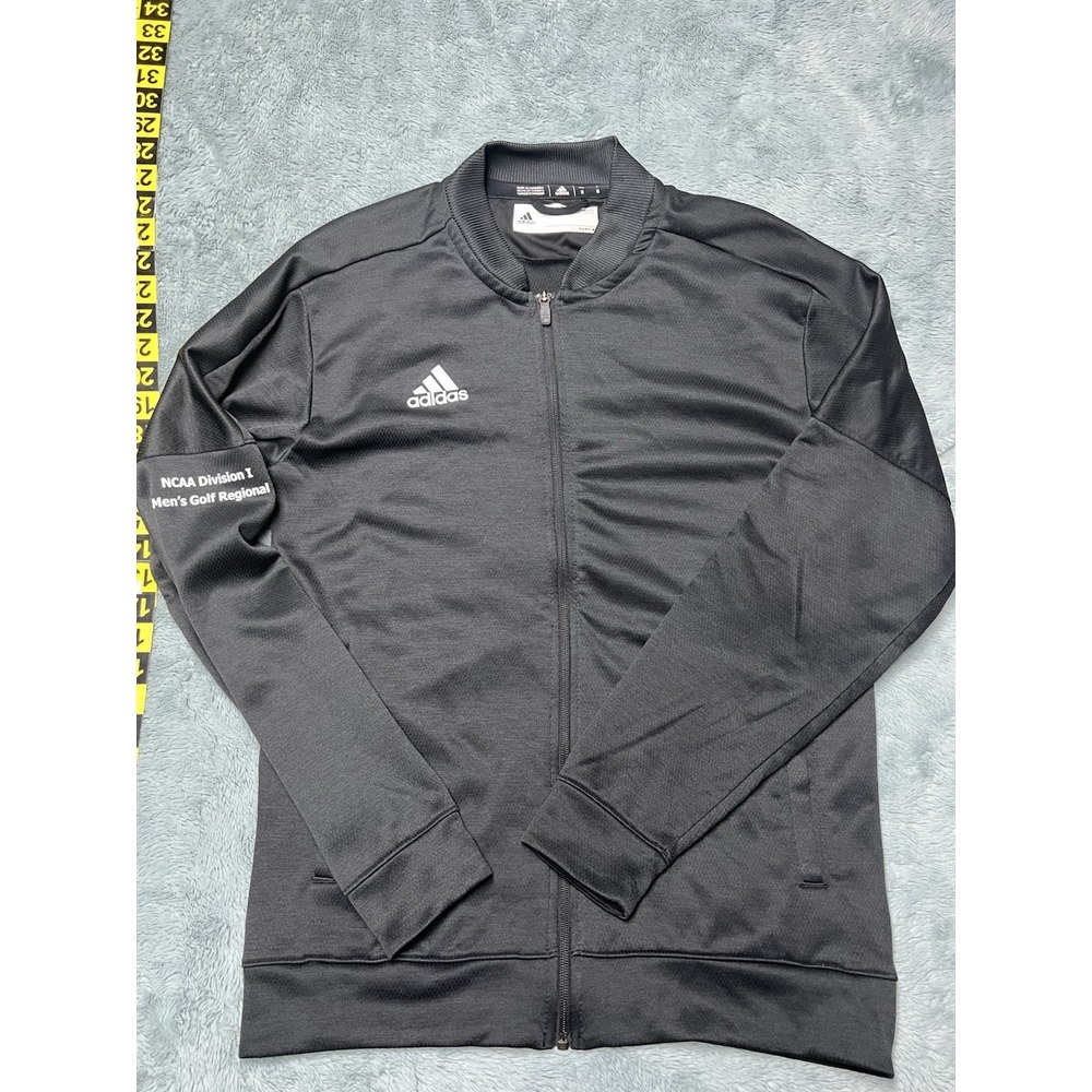Adidas Track Jacket NCAA Men's Golf Tournament Regionals Full Zip Black Size M
